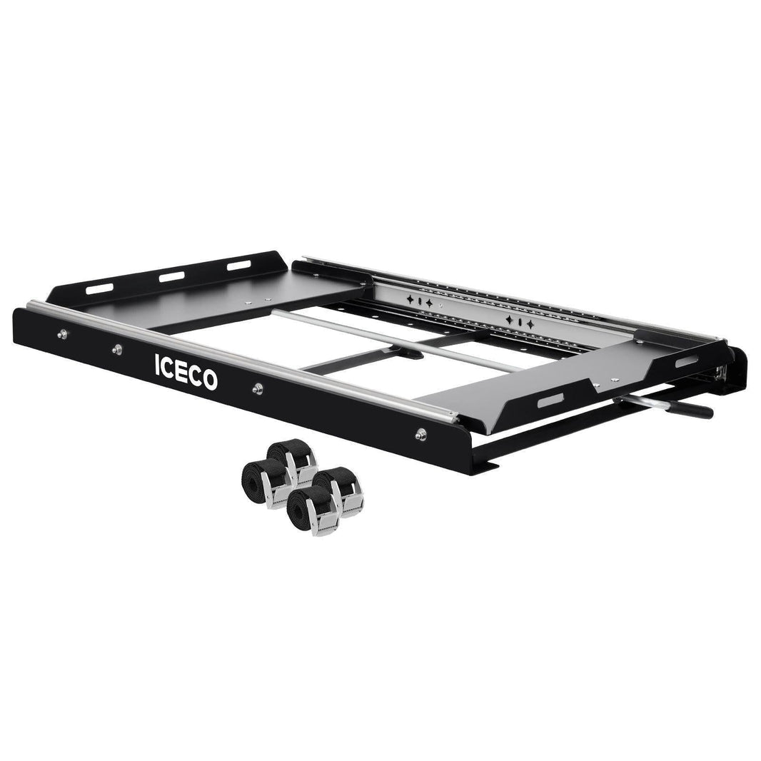 ICECO fridge slide mount for VL35ProS, VL45ProS and APL35, black steel tray