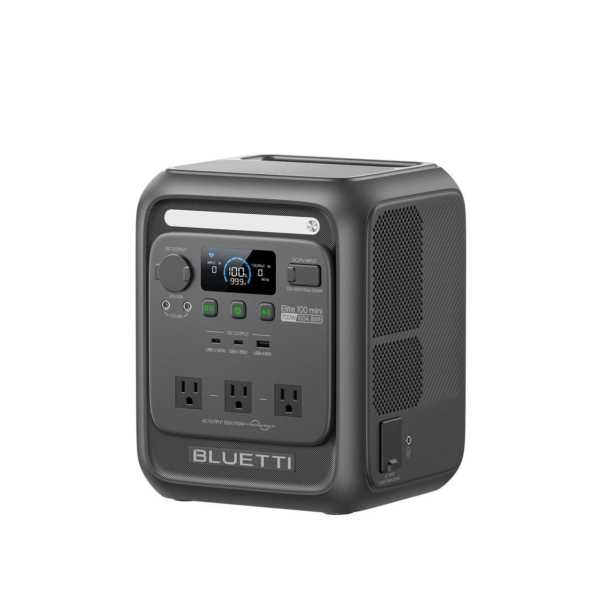 BLUETTI Elite 100 mini power station with 350W solar panel