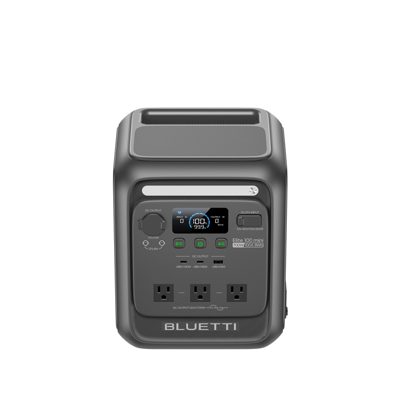 BLUETTI Elite 100 mini power station with 350W solar panel