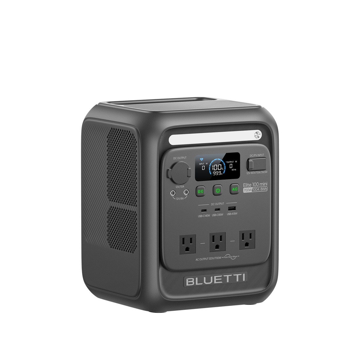 BLUETTI Elite 100 mini power station with 350W solar panel