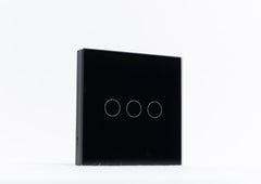 Wireless Touch Switch (Black)- 1/2/3 Button Options