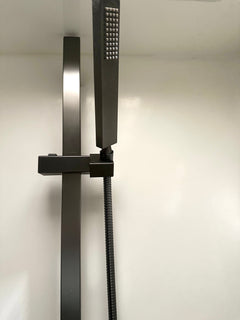 Thermostatic RV shower system with handheld and slide bar - view 3