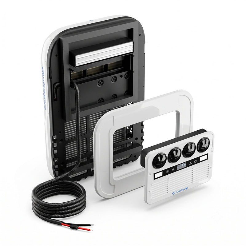 OutEquipPro Summit Flex 12V wall or roof mount air conditioner - view 4
