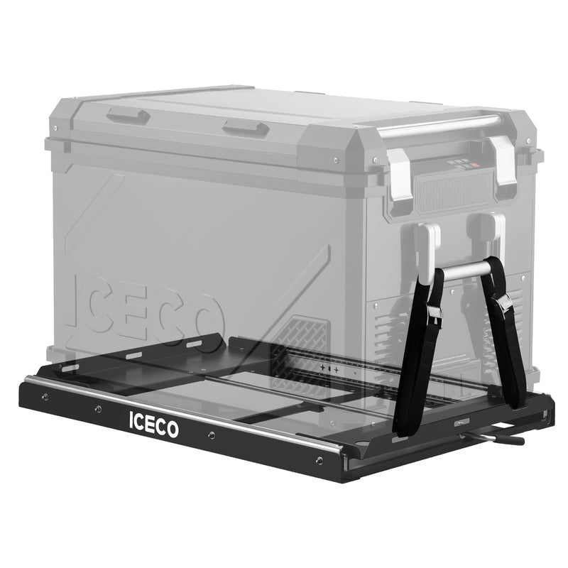 ICECO fridge slide mount for APL55 and VL60ProS, black steel tray