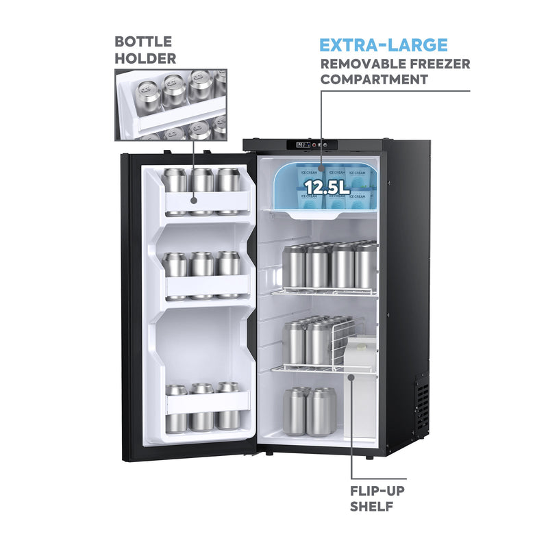 ICECO BF86 91QT upright 12V RV truck fridge freezer