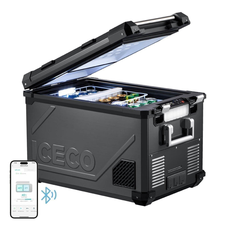 ICECO APL55 58QT dual zone 12V fridge freezer