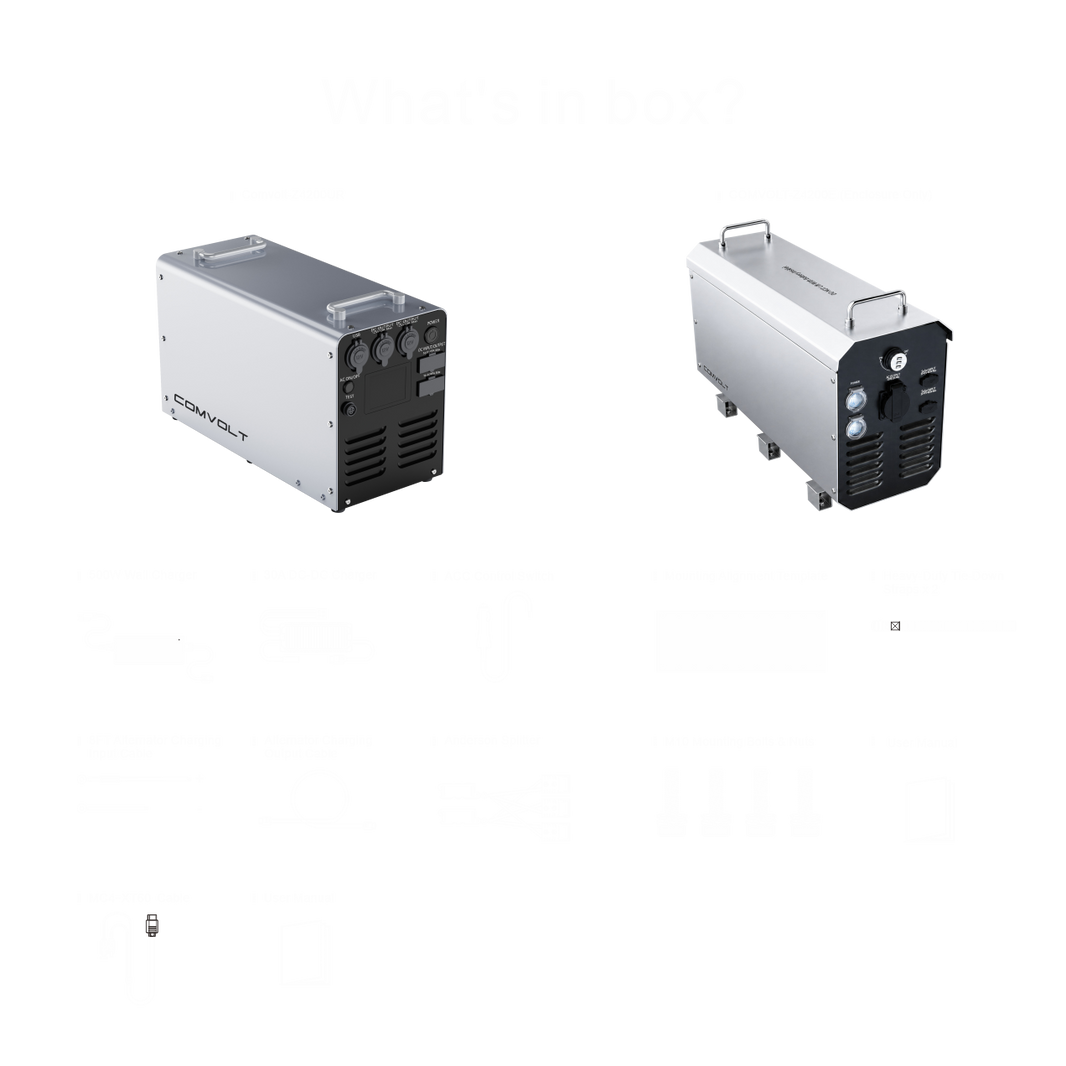 Comvolt Trailer Power System 4200