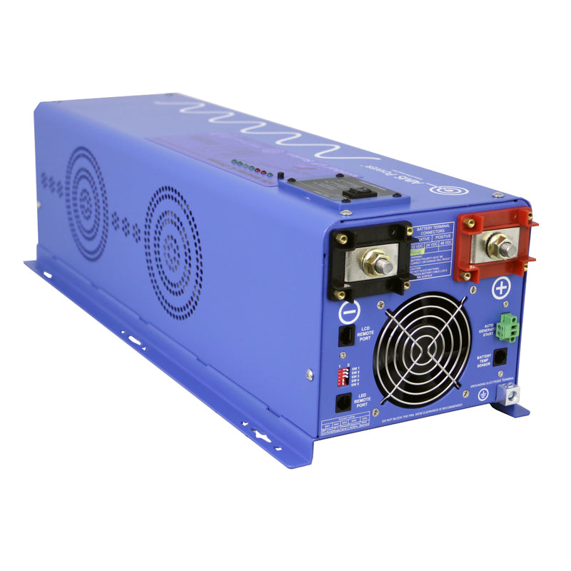 AIMS Power 4000W Split Phase Inverter Charger 12V, 240V Charge Input - view 6