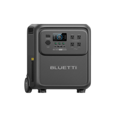 BLUETTI Elite 400 portable power station on wheels front view