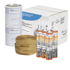 Dicor EPDM Plus Roof Installation Kit (Adhesive, Butyl Tape, Ultra Sealant & Primer)