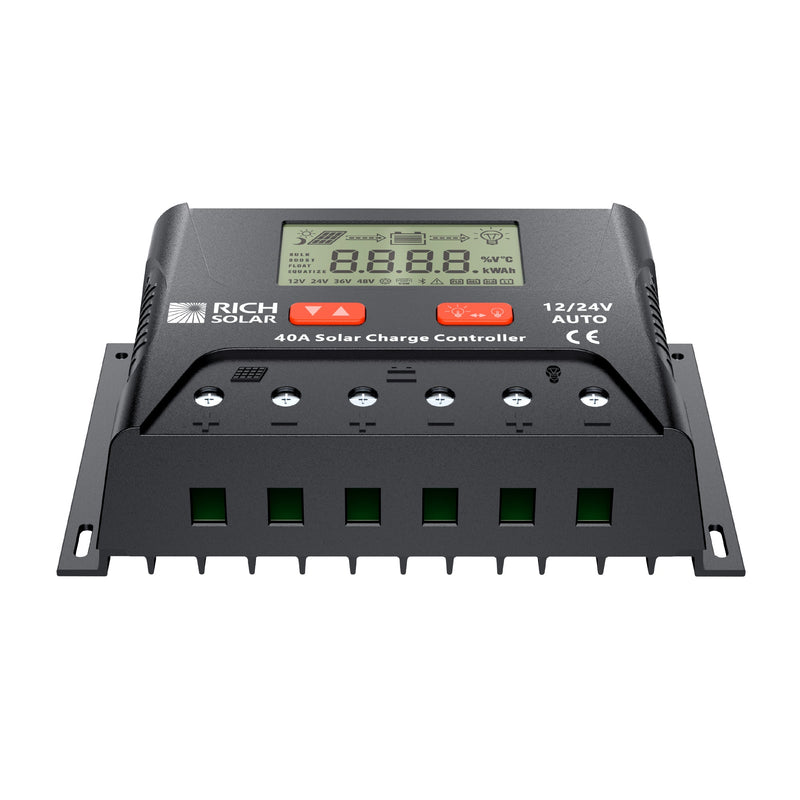 Rich Solar BRAVO LEGEND 40 40 Amp PWM Solar Charge Controller