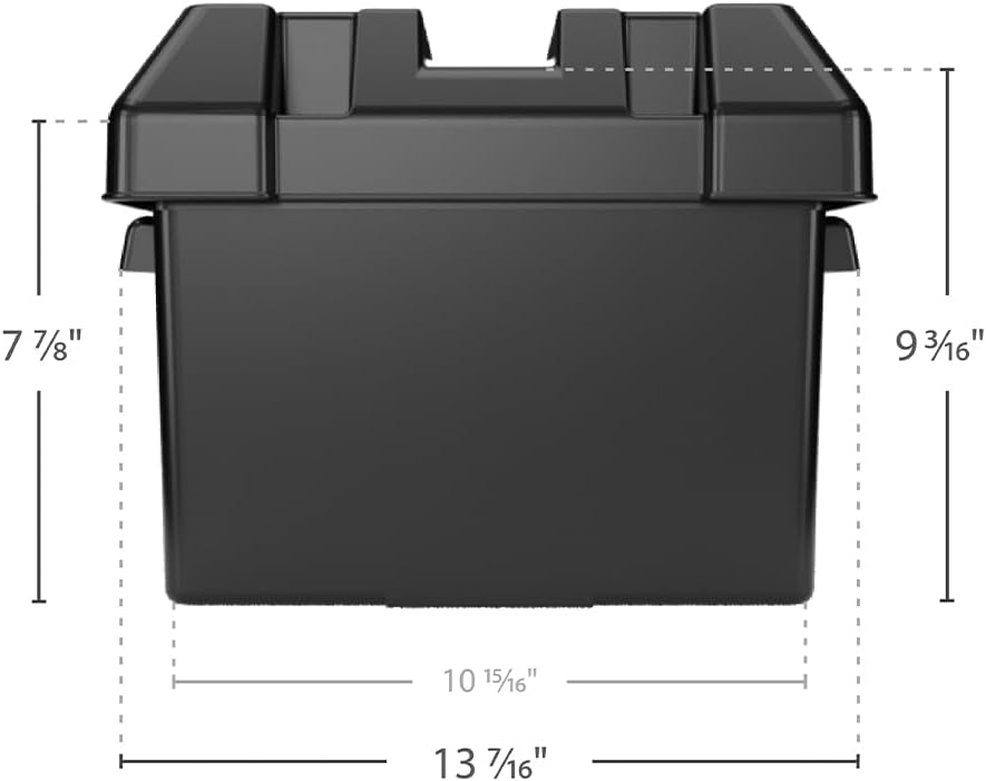 Camco Standard 12V Battery Box, Group 24 - view 3