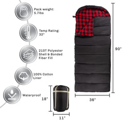 XL sleeping bag