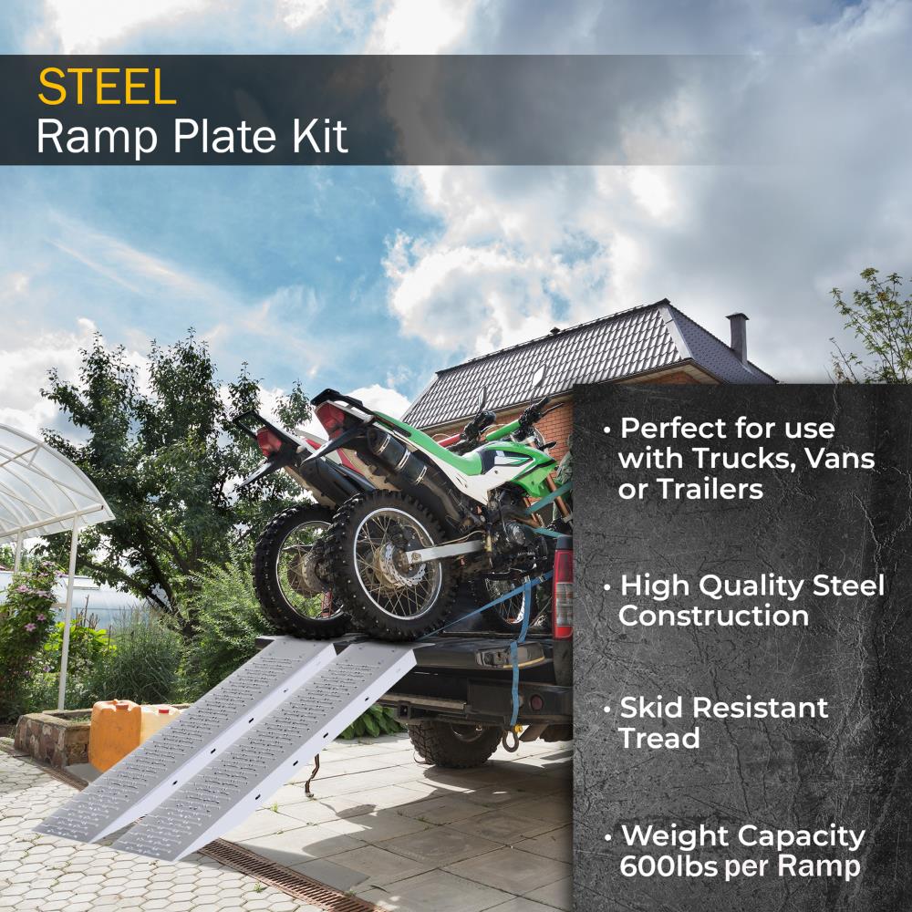 Steel loading ramps