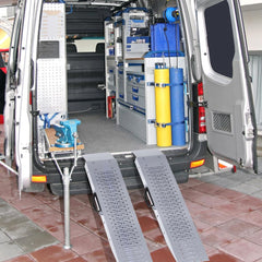 Steel loading ramps