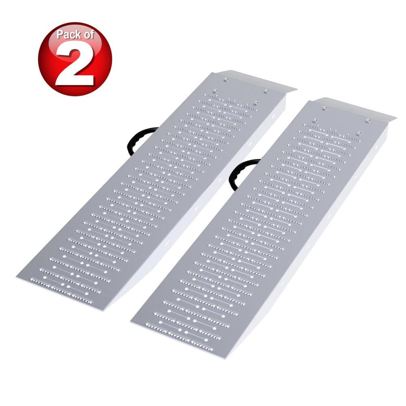 Steel loading ramps