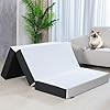 Tri-fold memory foam mattress Twin size collapsible - view 2
