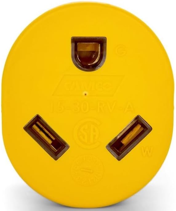 Camco Power Grip Adapter, 15A Male to 30A Female - view 5
