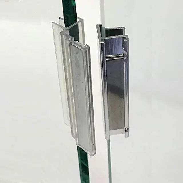 Shower Corner Door - Aluminum Latch – Black Series