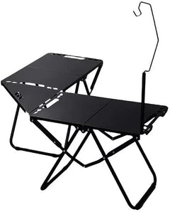 Folding Carbon Steel Outdoor Camping Table Portable