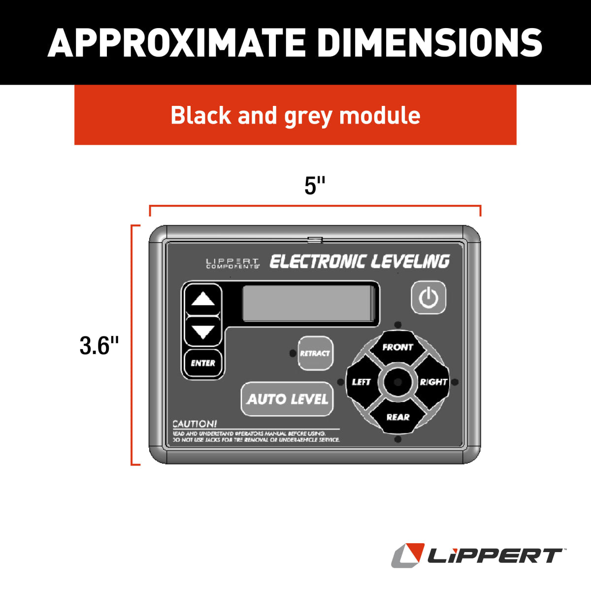 Lippert Ground Control Leveling System Touchpad - view 2