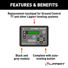 Lippert Ground Control Leveling System Touchpad - view 4