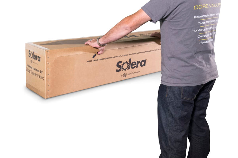 Solera Universal RV Slide Topper Replacement Fabric, Cut-to-Fit 50' Roll - view 4