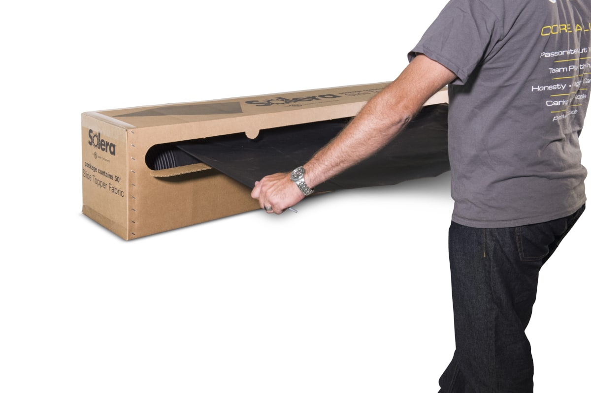 Solera Universal RV Slide Topper Replacement Fabric, Cut-to-Fit 50' Roll - view 5