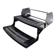 Lippert 24" Radius Double Manual RV Entry Step