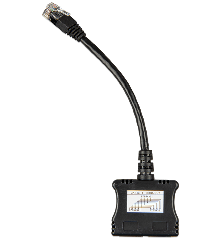 Victron RJ45splitter 1xRJ45male/2xRJ45fem.