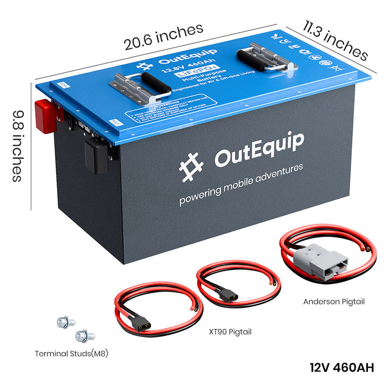 OutEquipPro 12V 460Ah LiFePO4 battery