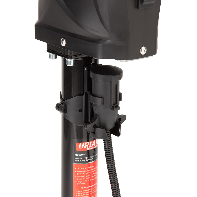 Electric trailer jack