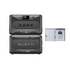BLUETTI Apex 300 with B500K battery and home backup kit