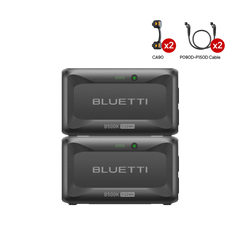 BLUETTI two B500K expansion batteries for AC500 power station