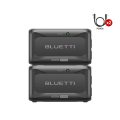 BLUETTI two B500K expansion batteries for AC300 and AC200L