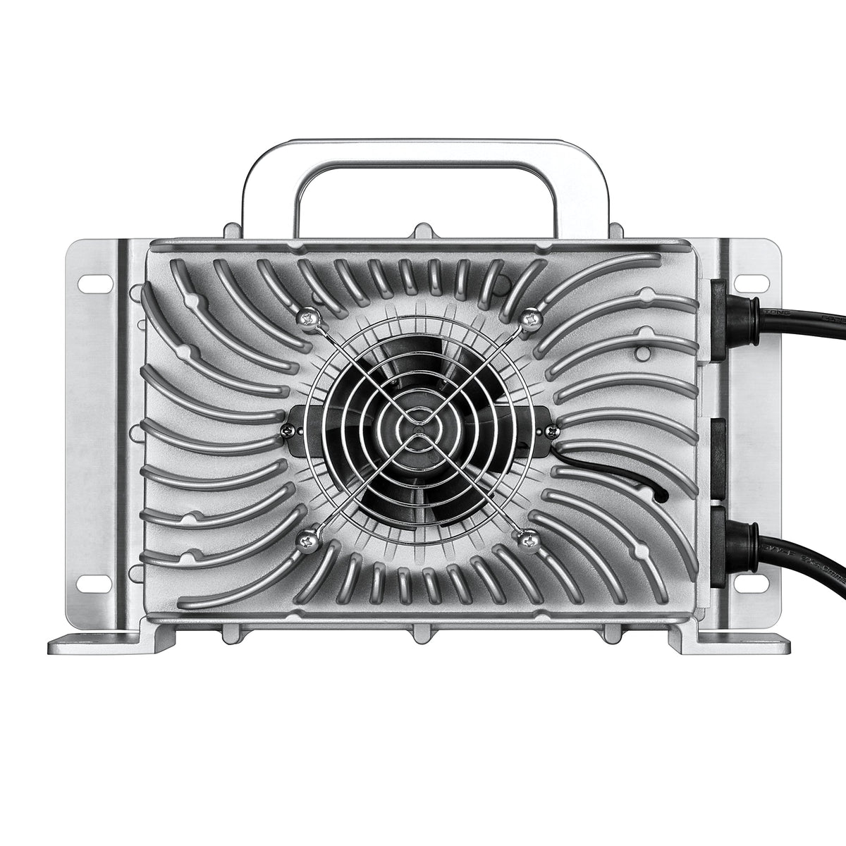 Rich Solar 48V (57.6V) Waterproof LiFePO4 Charger 20A / 25A, 100-240V AC, 8-in-1 Protection, Fan-Cooled