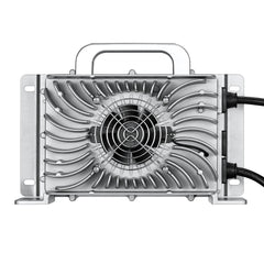 Rich Solar 48V (57.6V) Waterproof LiFePO4 Charger 20A / 25A, 100-240V AC, 8-in-1 Protection, Fan-Cooled