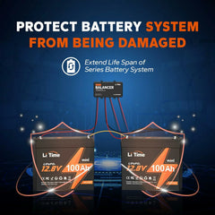 LiTime 48V Battery Balancer for Series & Parallel Battery Banks