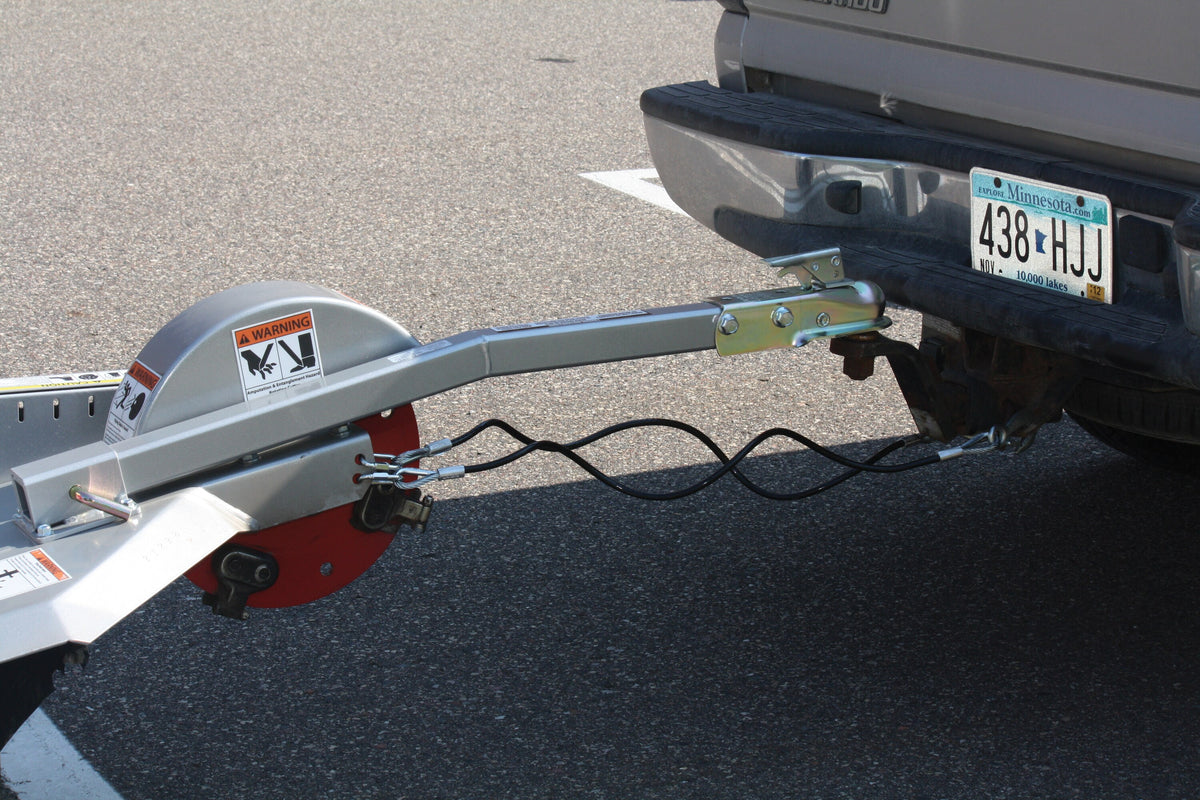 Heavy-duty steel tow bar, view 2