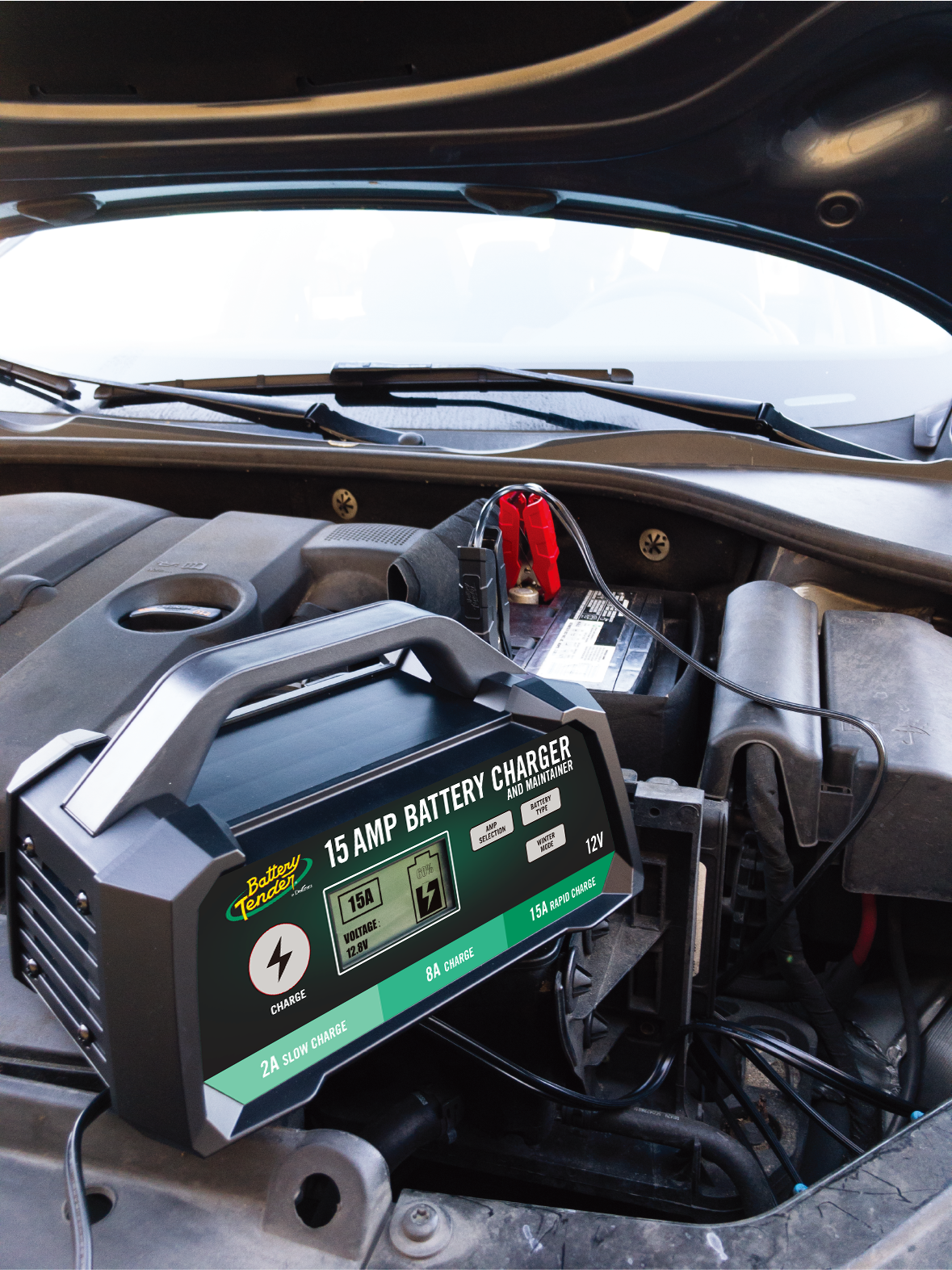15A battery charger