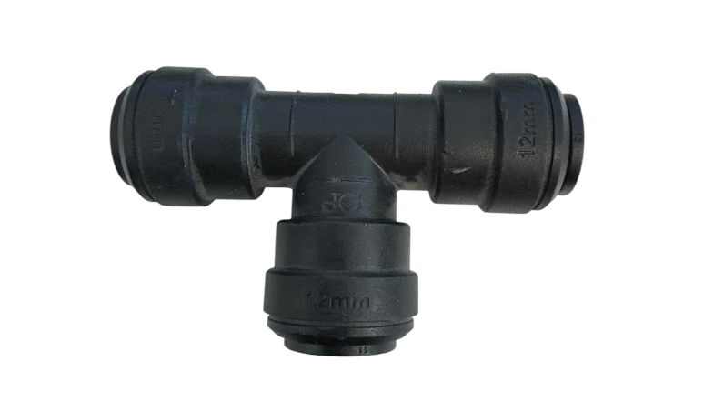 Black Series OEM tee fitting RV plumbing blue - view 2