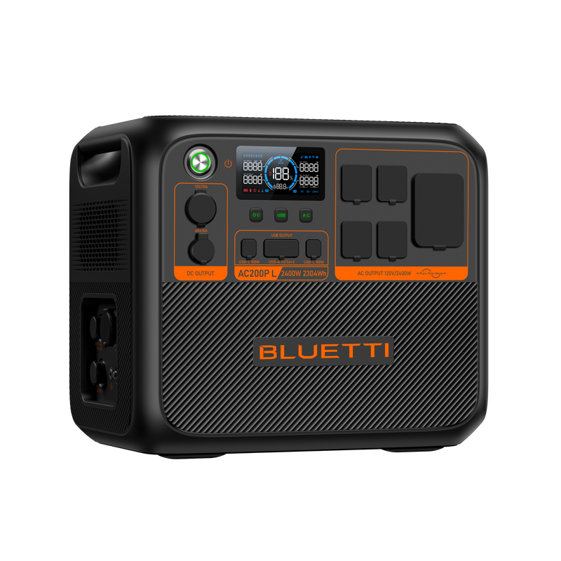 BLUETTI AC200P L portable power station front view