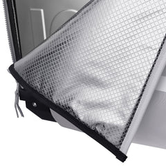 ICECO APL55 insulated protective cover on an APL55 portable fridge, gray