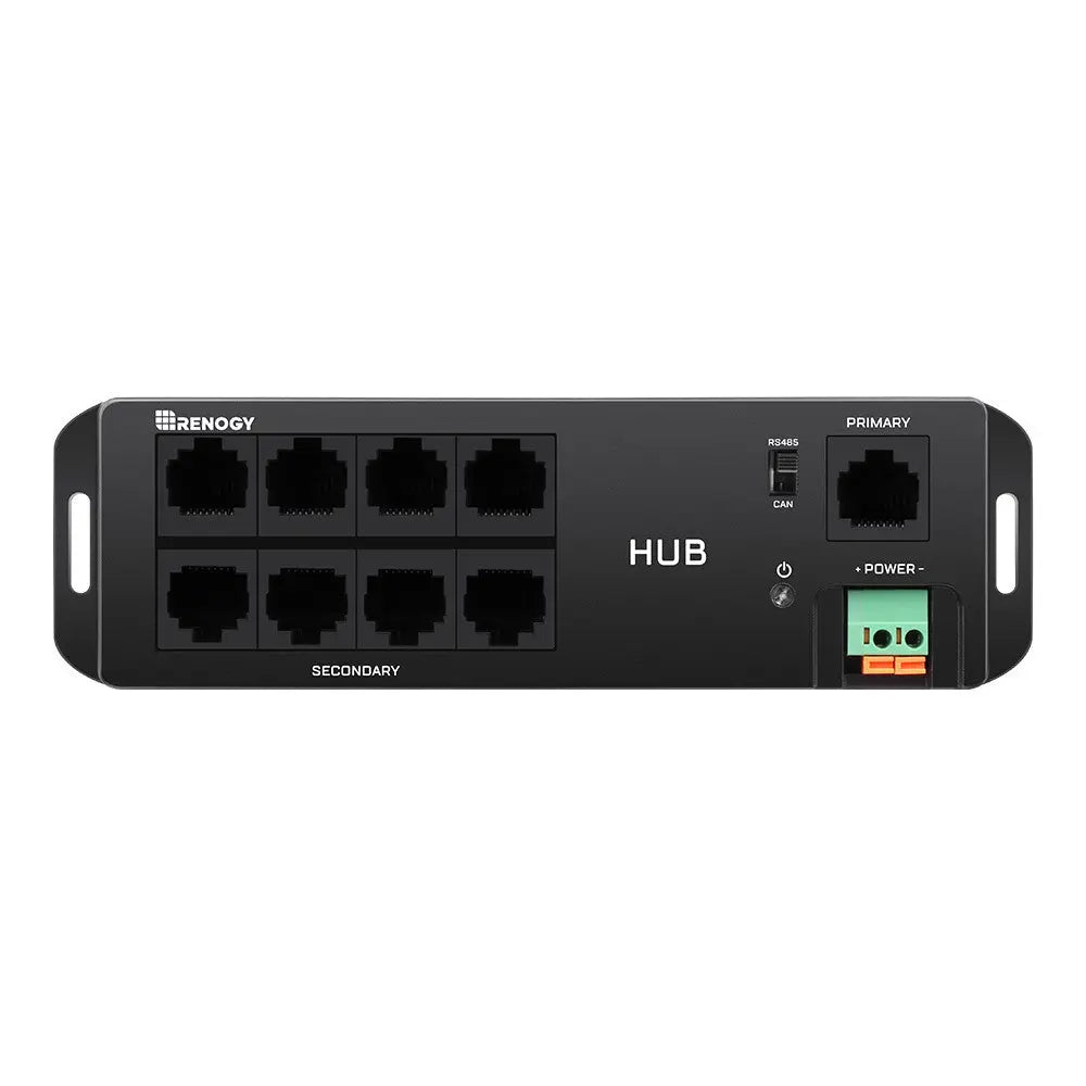 Renogy Communication Hub with RJ45 ports and LED indicators