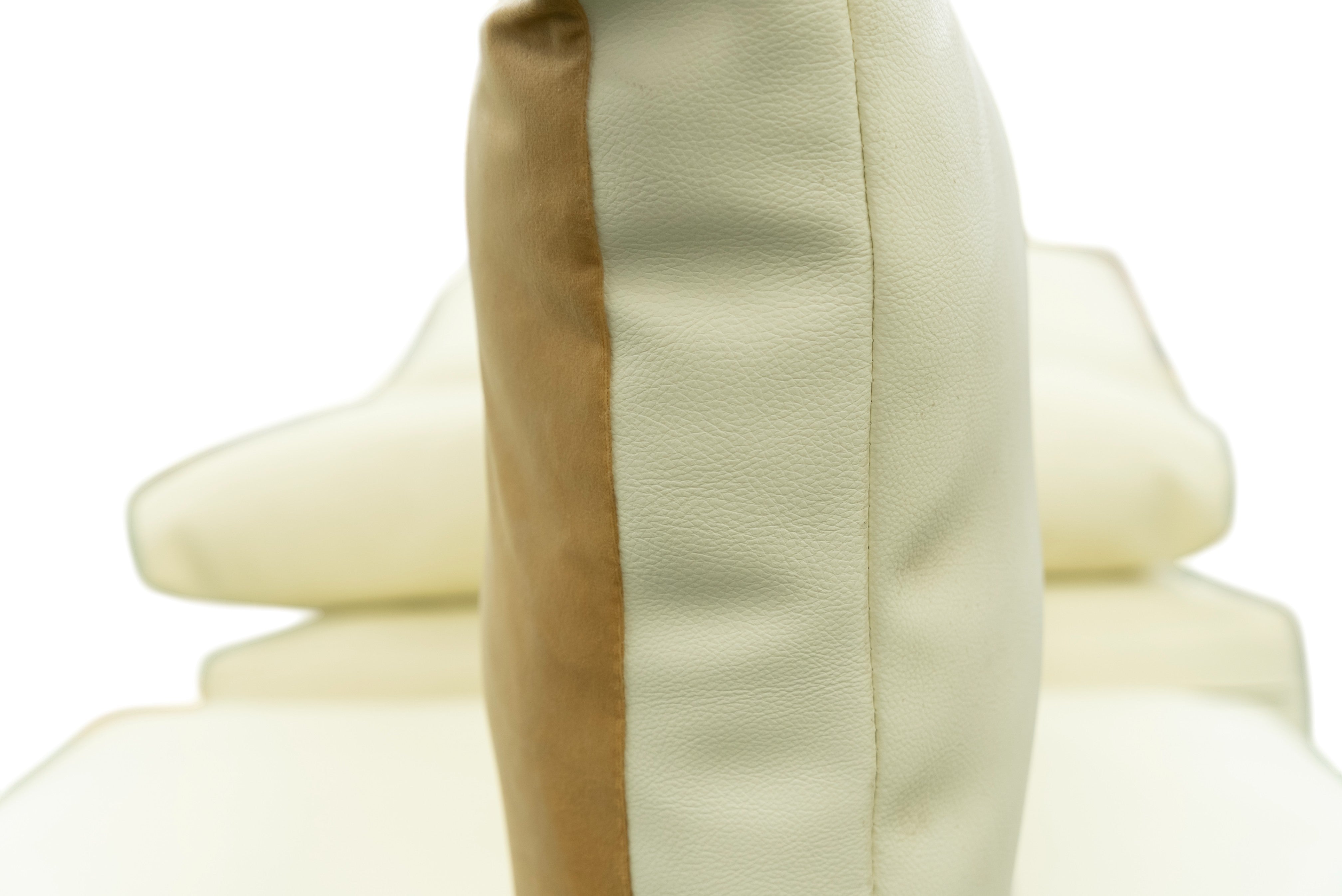 Seat Back Cushions - Grey / Leather