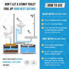 Active RV toilet treatment bottle, view 5