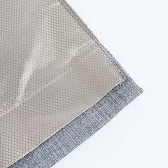 Faraday Defense MAX Blackout EMF Shielding Curtains, 2 Panels, Gray - photo 3