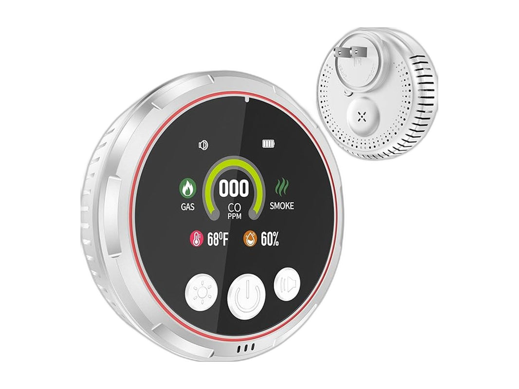5-in-1 CO Smoke & Gas Leak Detector Plug-In – RV Parts Giant
