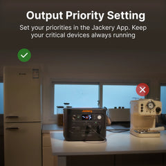 Jackery HomePower 1000 Plus v2 portable power station front view