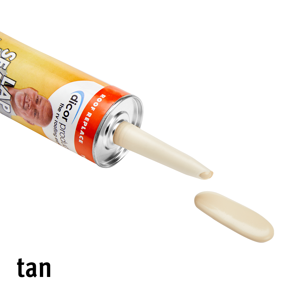 Dicor Self-Leveling Lap Sealant, White, Case of 25 Tubes - view 6
